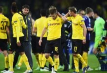 دورتموند يسيطر وينهي الشوط الأول بهدفين أمام هامبورغ