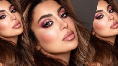 بلمسات شبابية مفعمة بالإنتعاش… خبير التجميل “Khaled Naifeh”يطبق مكياج مشرق ومضيء