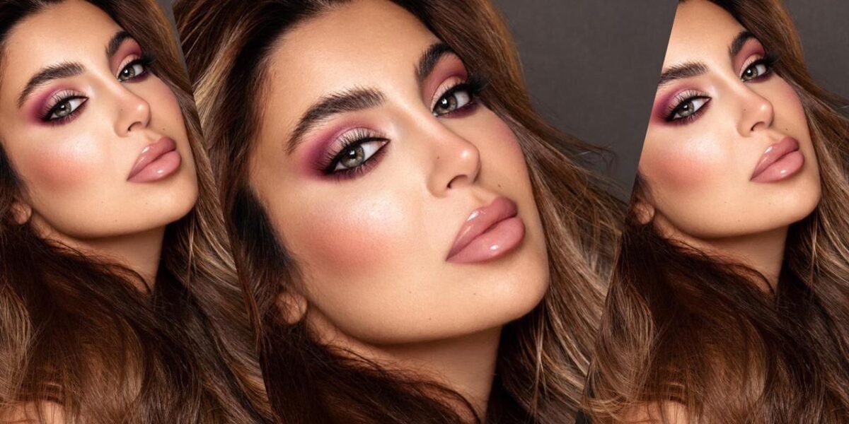 بلمسات شبابية مفعمة بالإنتعاش… خبير التجميل “Khaled Naifeh”يطبق مكياج مشرق ومضيء